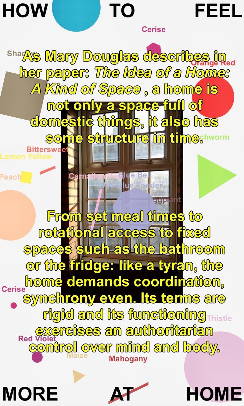 Mobile screenshot of 'How to Feel More at Home' artwork