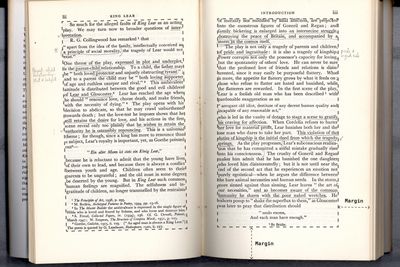 A book with its margins highlighted