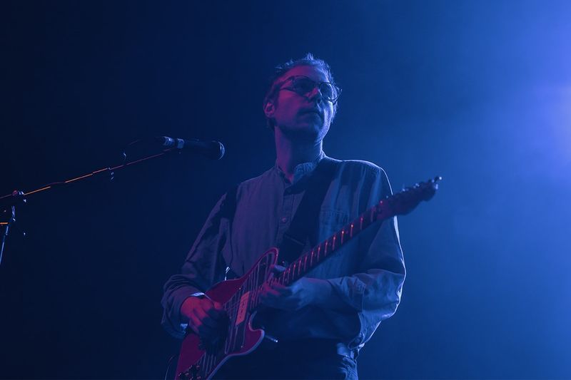 Member of Real Estate performing live
