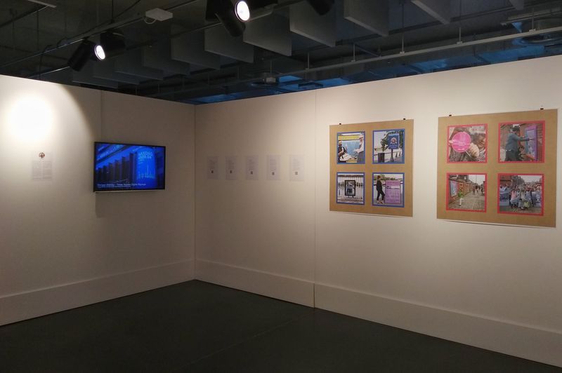 Artwork and exhibits from New Alumni '19