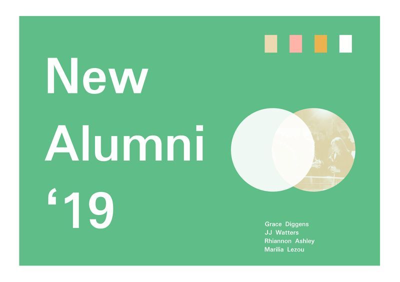 Signage for New Alumni '19