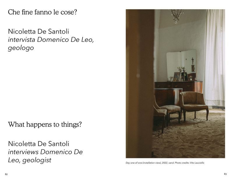 Extract from Nicoletta De Santoli's article in Passing Notes